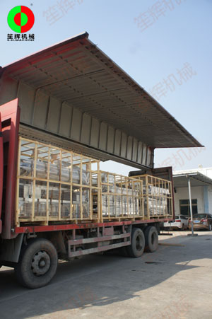 開年繼續發貨,大批蔬果前處理加工機械按期交付!