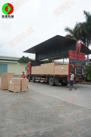 羅馬尼亞客戶薯條生產線按期裝車交付！