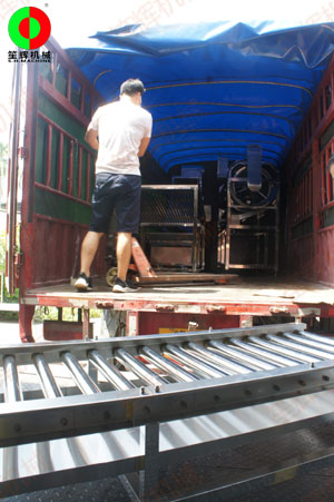 鯪魚去鱗清洗分選加工生產線出貨交付客戶！