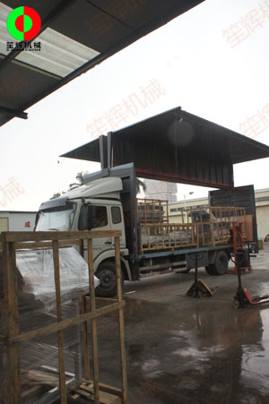 大雨滂沱，也要把蔬果清洗加工生產線按時按質裝車交付客戶！